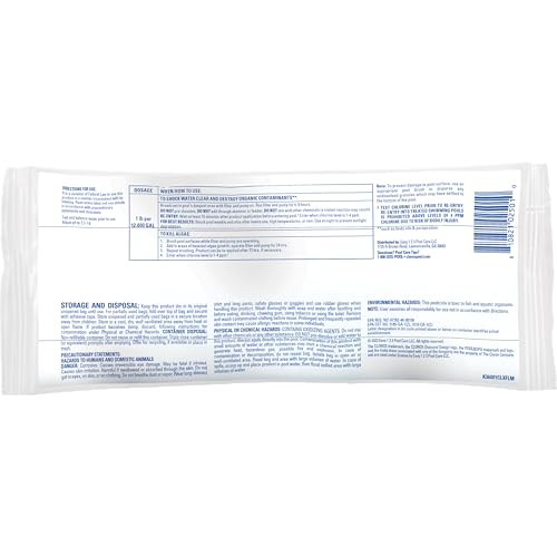 Image of Clorox Pool&Spa Shock XTRABLUE Plus, Kills Bacteria & Algae in Swimming Pools, Swim-Ready in 15 Minutes, (36-Pack)