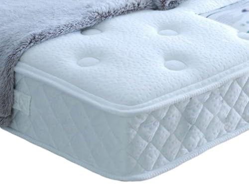 Image of Adjusta Pocket Mattress for Electric Adjustable Beds – 8-Inch Mattress with Individual Pocket Springs, Breathable Cover, Pressure Relief, Medium, Roll-Packed & 3-Year Warranty (2ft6 Small Single)