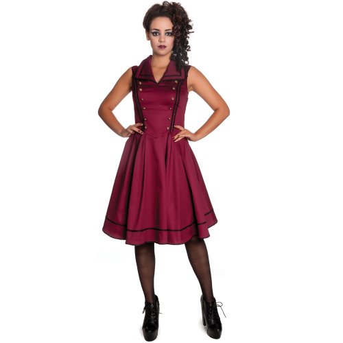 Spin Doctor nastasya robe pour femme Bordeaux - Rouge - X-Small Cover