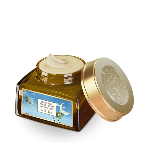 Forest Essentials Kumkumadi Night Cream|Designed for Younger Skin|Unisex Face Cream|30 g - Image 4