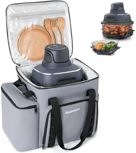 Carrying Case for Ninja Crispi Air Fryer 4QT, PowerPod & 6-Cup Co...