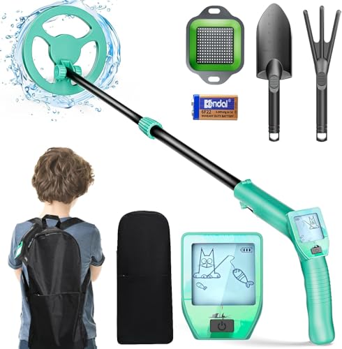 VAYOTOY Détecteur de Métaux pour Enfants, Détecteur de Haute Précision Métaux Réglable avec...