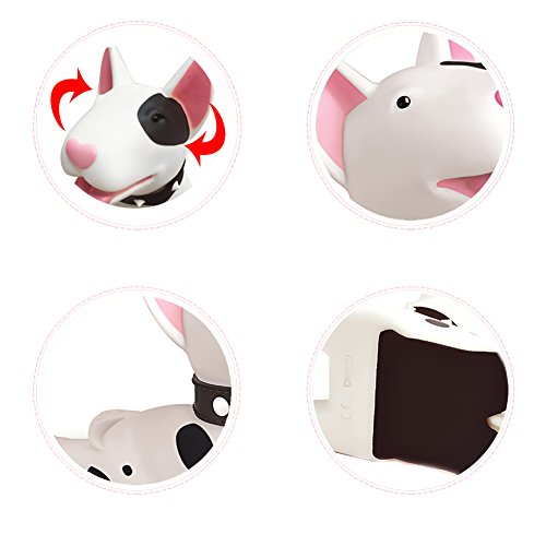 Domestar Cute Dog Door Stopper, Decorative Bull Terrier Door Stop Decorative Animal Doorstop Style Door Wedge For Home Classroom And Office Bottom Of Door Prevent #TOP1