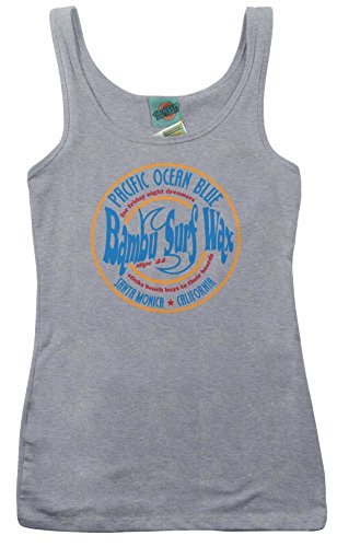 BathroomWall Dennis Wilson Pacific Ocean Blue Beach Boys Inspired, Women's Vest, Small, Heather Grey