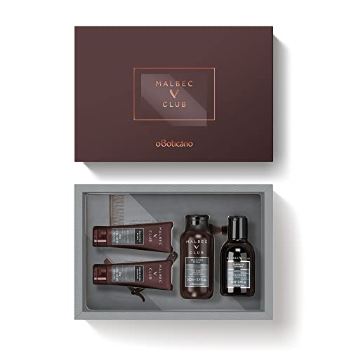 Estojo Malbec Club Viagem 4 itens O Boticário