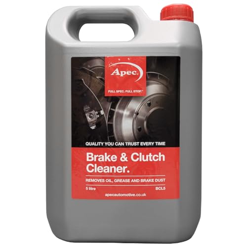 Image of R&C Components Ltd Brake and Clutch Cleaner - Parts Degreaser Removes Oil Grease and Brake Dust 5 Litres