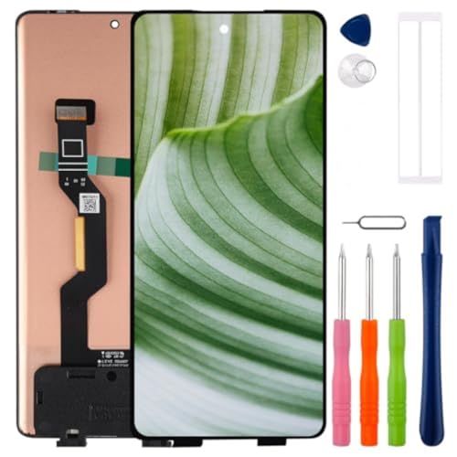 Écran LCD pour Edge 50 tactile fluide haute précision noir