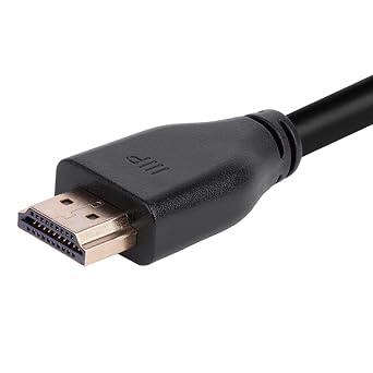 Monoprice 8K Certified Ultra High Speed HDMI Cable - HDMI 2.1, 8K@60Hz, 4K@120Hz, 48Gbps, HDR, VRR, CL2 In-Wall Rated, 6ft, Black - 5 Pack