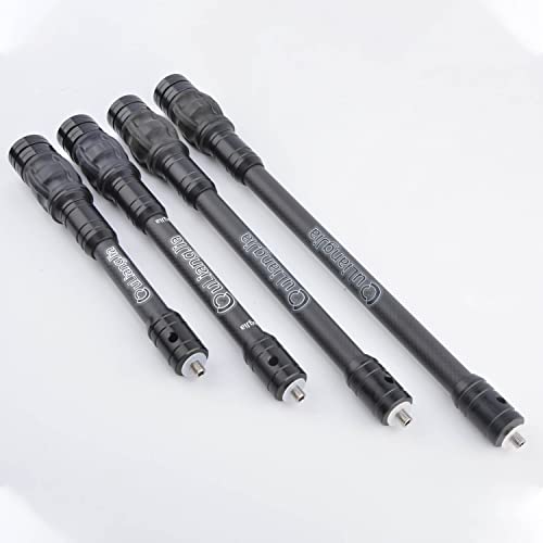 Ameyxgs 6Inch/8Inch Archery Bow Stabilizer Rod Balance Bar With Damping System And Weights For Compound Bow Archery Accessory (6Inch) #TOP5