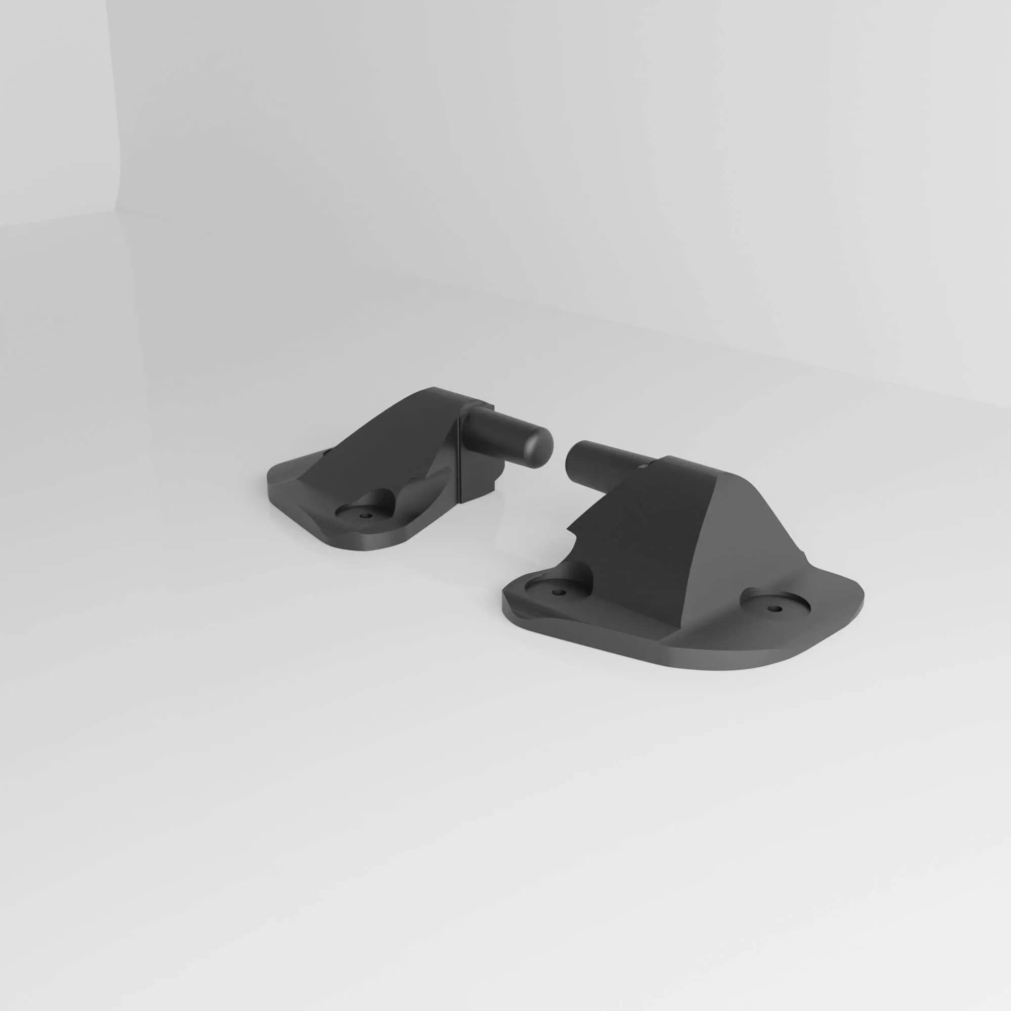 Ganci Cappelliera Compatibile con MINI F60 COUNTRYMAN Perni Posteriore Fermi Baule Rullo