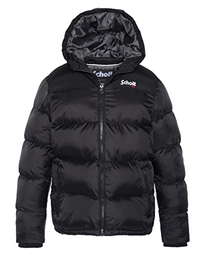 Schott NYC Mixte Enfant Utah2b Jacket, Noir, 14 Ans EU