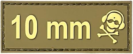 G-CODE Caliber Patch - TAN on TAN - (10mm)