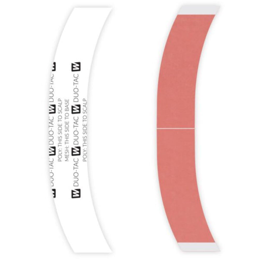 Duo Tac Lot de 24 rouleaux de ruban adhésif double face super large forme C