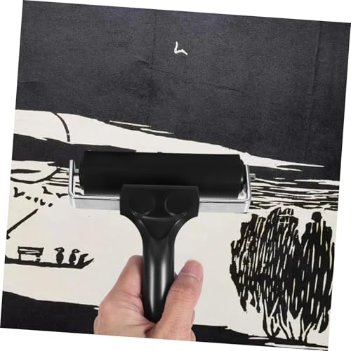 Rouleau en caoutchouc à étalement uniforme pour linogravure
