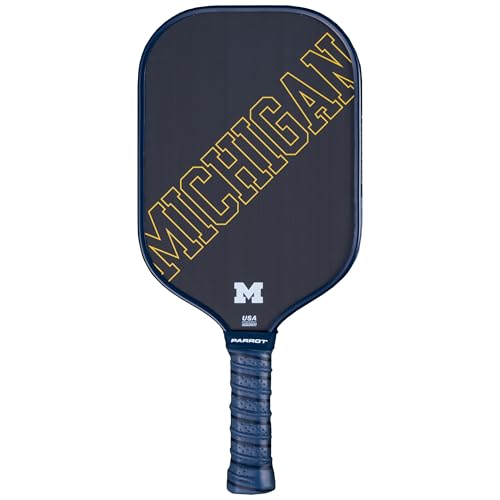 Team Golf Parrot Paddles NCAA Michigan Pro-Formance Pickleball Paddle (Wordmark)