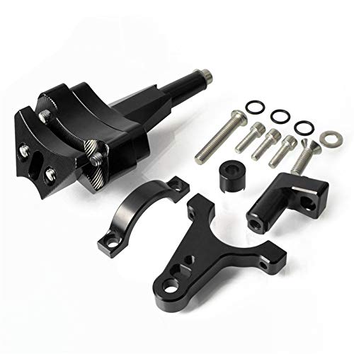 EAMOM Kit de montagem de suporte de amortecedor estabilizador de direção de motocicleta Suporte anti