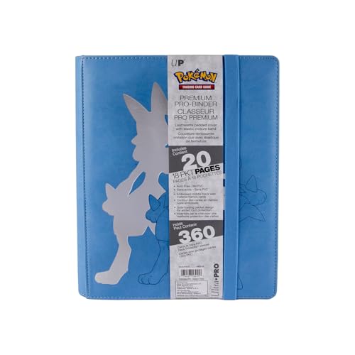 Ultra Pro Pokemon Lucario Elite Premium Series Binder