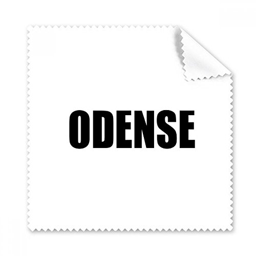 Tissu lunettes Odense Danemark chiffon de nettoyage portable pour écran et trajets quotidiens
