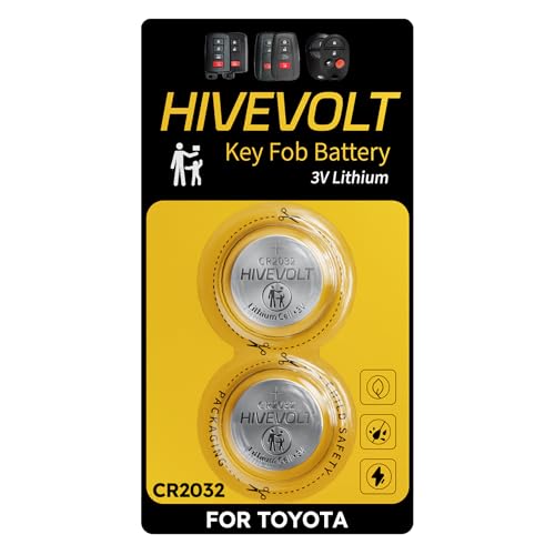 Key Fob Batteries for Toyota RAV4 Camry Corolla Highlander, Prius,