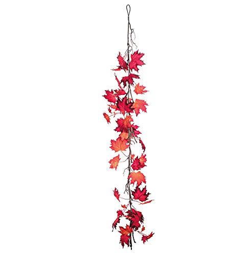 EUROCINSA Ref.92800C74 Red Maple Leaf Warning with Orange, Box of 2pcs, 180cm