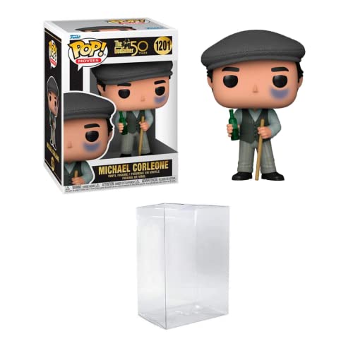 Funko Pop! Movies: The Godfather 50th Anniversary - Michael Bundled with a Byron's Attic Pop Protector