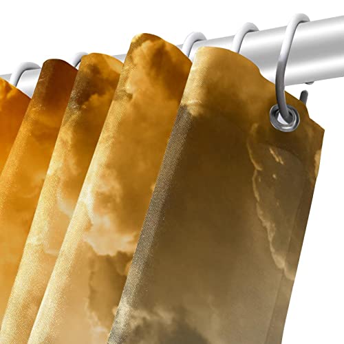 Rideau de douche anti-moisissure imperméable loup coloré - 6