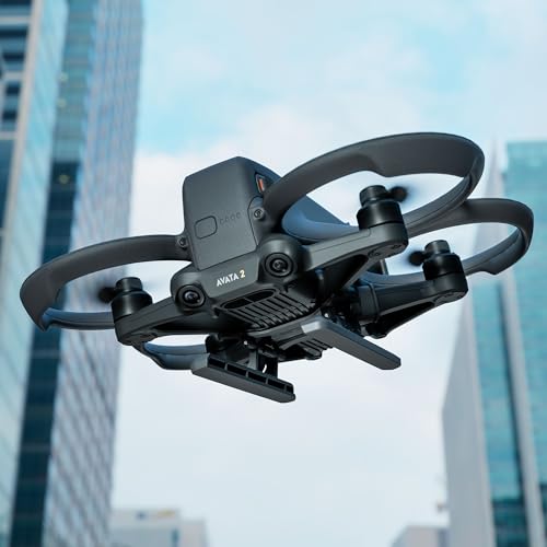 DJI Avata 2 Mehrfach zubehör, Wasserdichter und Robuster Tragerucksack, Drohnenfahrwerk, schmutzresistente und Drohnen Landeplatz, für alle DJI Avata 2 Modelle