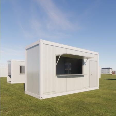 ユニットハウス プレハブ サイズ変更可能 店舗 喫煙所 倉庫物置 更衣所 事務所 現場組み立て 組み立てが速い 低コスト 防火 断熱 防音 耐震 連結可能 増築対応 倉庫 プレハブハウス 仮設住宅販売 全国OK - AR&JP - 商品画像