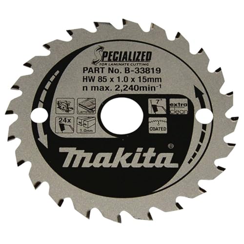 Makita B-33819 Specialized Blade for Laminate and Wood Cutting 85x15x24T