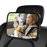 👶【100 % Bruchsicheres Design】Der spiegel baby besteht aus hochwertigen acryl- und ABS-Materialien, die bruchsicher, sturzsicher, kratzfest, leicht, einfach zu lagern und zu transportieren sind. Im vergleich zu glasmaterial ist unser babyspiegel sicherer für babys.