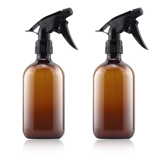 XHSBBB Spray Bottles 2 Pcs Water Spray Bottle 500ml Empty Plastic Sprayers Trigger Sprayer for Gardening Cleaning Solutions Plants