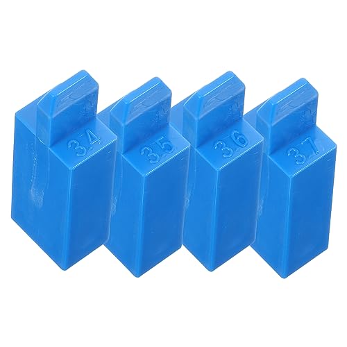 YARNOW 4pcs Professional Mute Blocks for Piano Tuning Tools Durable Material Easy to Use Piano Sound Stop Tools Ergonomic Design for Notes and Maintenance
