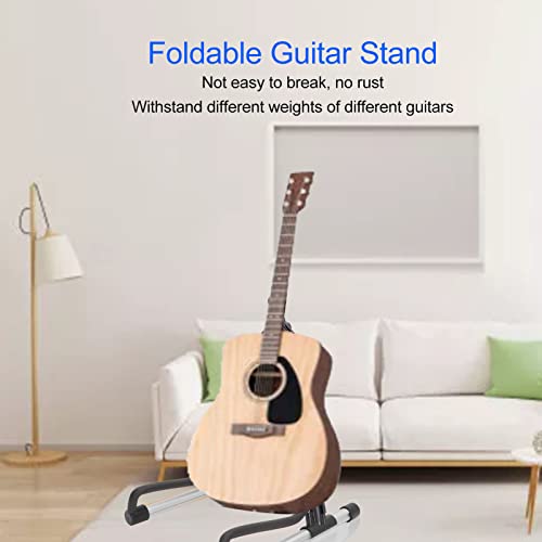 Support de Guitare Pliant, Support de Guitare Pliable Durable Installation Simple Réglable en Métal pour Instruments à… - Les Beatles, Paul McCartney, John Lennon, RIngo Starr, George Harrison Support de Guitare Pliant, Support de Guitare Pliable Durable Installation Simple Réglable en Métal pour Instruments à… – Image 7