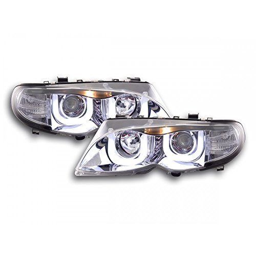 Faros delanteros Angel Eyes FK faro frontal lámpara para coche faro auto fkfsbm011025