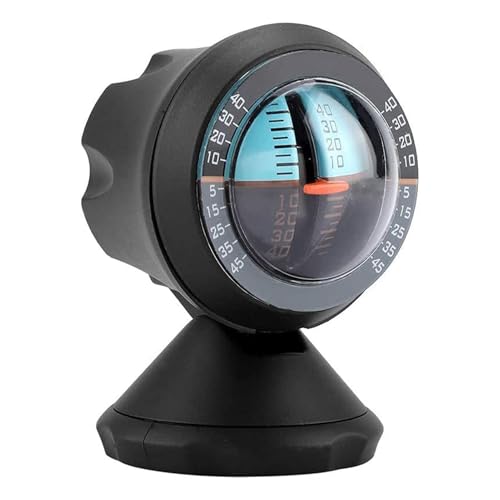 Inclinomètre boussole marine Indicateur de niveau multifonction –| Outil d'équilibrage de pente pour la navigation automobile, tout-terrain, SUV, camion...