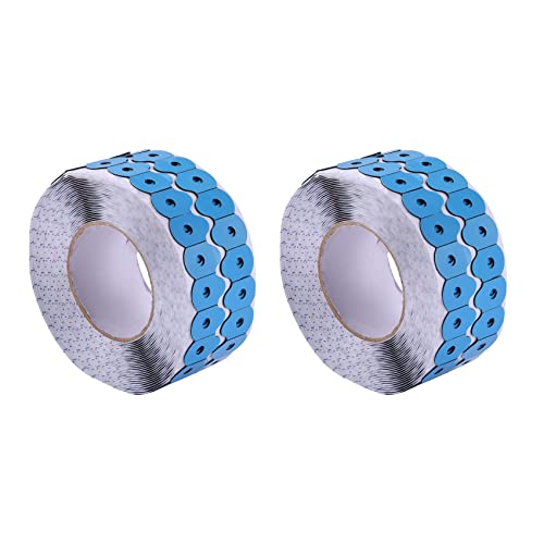 Ruitutedianzi (2000Pcs/2Roll) Blocking Pads Pastilles Adhesives Protecting Lenses Sticker Pad Eyeglasses Lens Edging Pads Accessories