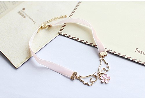 Cardcaptor Sakura Star Wings Girls Pink Choker (Sakura)2