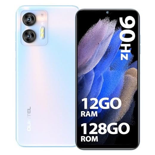 OUKITEL C36 Téléphone Portable Débloqué, 12GB+128GB/1TB Extensible, 5150mAh 6.56" HD+ Display Android 14 Smartphone Pas Cher, Octa Core Processor, 13MP Panorama Camera, Dual SIM, Wi-FI, 4G