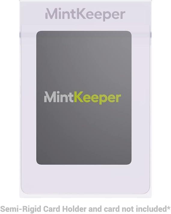 PSA Compatible Resealable Graded Card Slab Sleeves (100 Pack) - PSA Perfect Fit Slab Bags