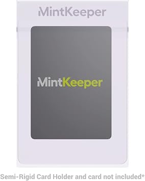 PSA Compatible Resealable Graded Card Slab Sleeves (100 Pack) - PSA Perfect Fit Slab Bags