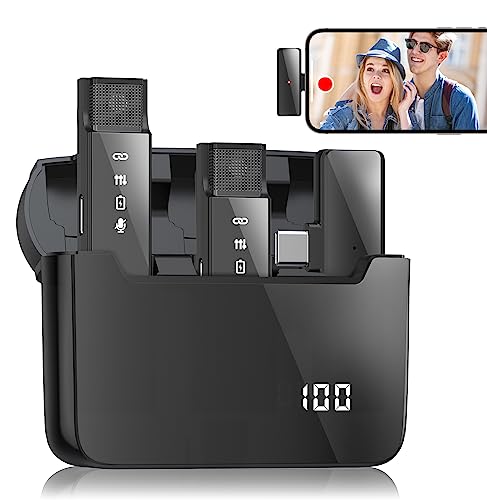 ADIUPUL Microfono senza fili Bluetooth microfono per bambini (NERO ANDR)