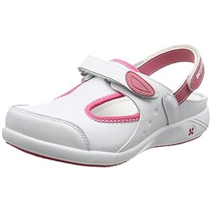 Oxypas CARIN Veiligheidsschoenen voor dames, wit (roze), 37 EU