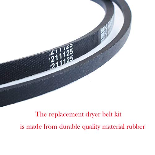 12112425 Belt Kit Replacement Compatible With Maytag, Ap4011179, Ps2005284, Washer Belt Pump And Drive (211125 & 211124) #TOP3