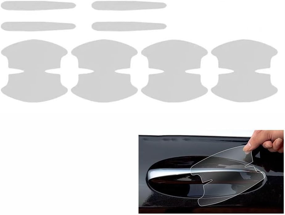 Clear Door Handle Cup Paint Protection Film for Polestar 2 (P524 2020-2025 2026),Invisible Anti-Scratch Sticker,Tpu Auto Exterior Accessories