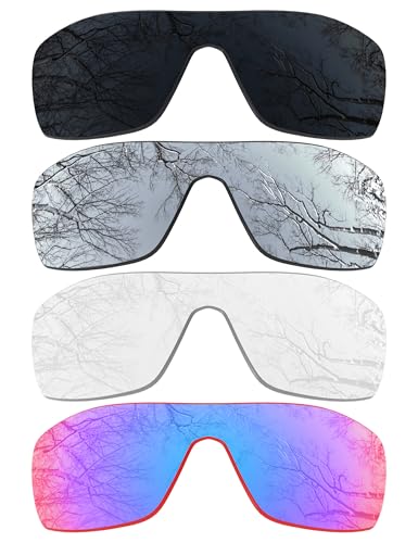 Image of ToughAsNails Set of 4 Replacement Lenses for Oakley Oil Rig Pack-BSHG5