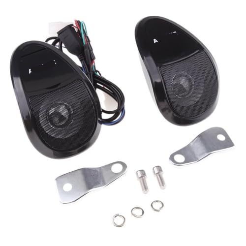 Parlante para Manubrio de Motocicleta con LED y Radio FM