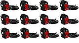 AUTOSiTY B2B Business Seller Accident Hazard Light Double Control Switch Button Handle Bar (12 Piece)