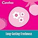 Carefree Slipeinlagen Cotton Feel Normal (20 Stück), 100% atmungsaktive Slipeinlagen ohne Duft für ein langanhaltendes Frischegefühl, Größe Normal
