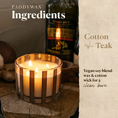 Paddywax Al Fresco Cotton and Teak Fresh Soy Candle #TOP25