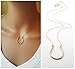 Gold Filled Horseshoe Necklace – Handmade Good Luck Pendant, 14K Yellow Gold Filled Chain